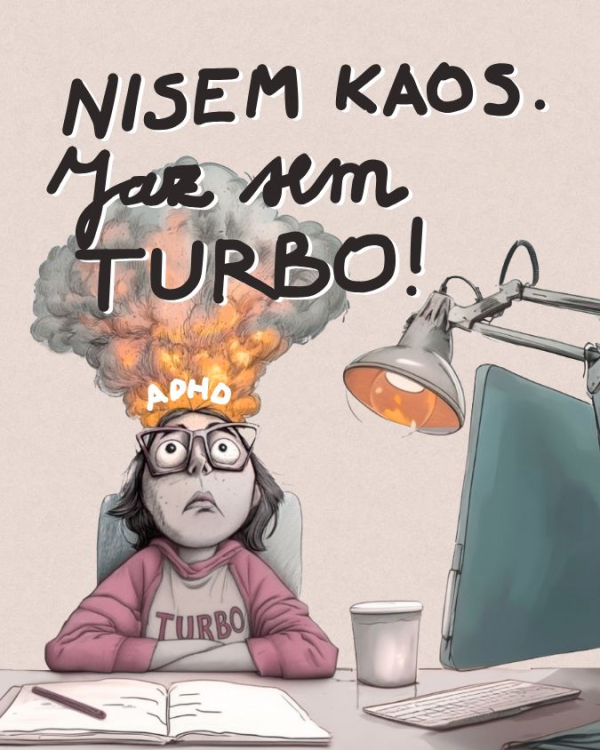 Nisem kaos. Jaz sem TURBO!
